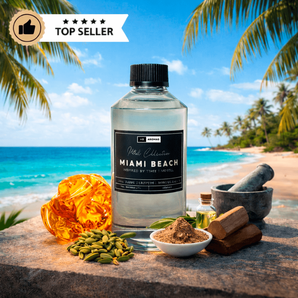miami beach scent oil in pet bottle