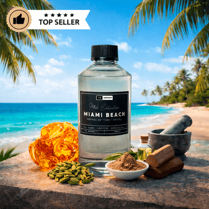 miami beach scent oil in pet bottle