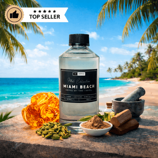 miami beach scent oil in pet bottle