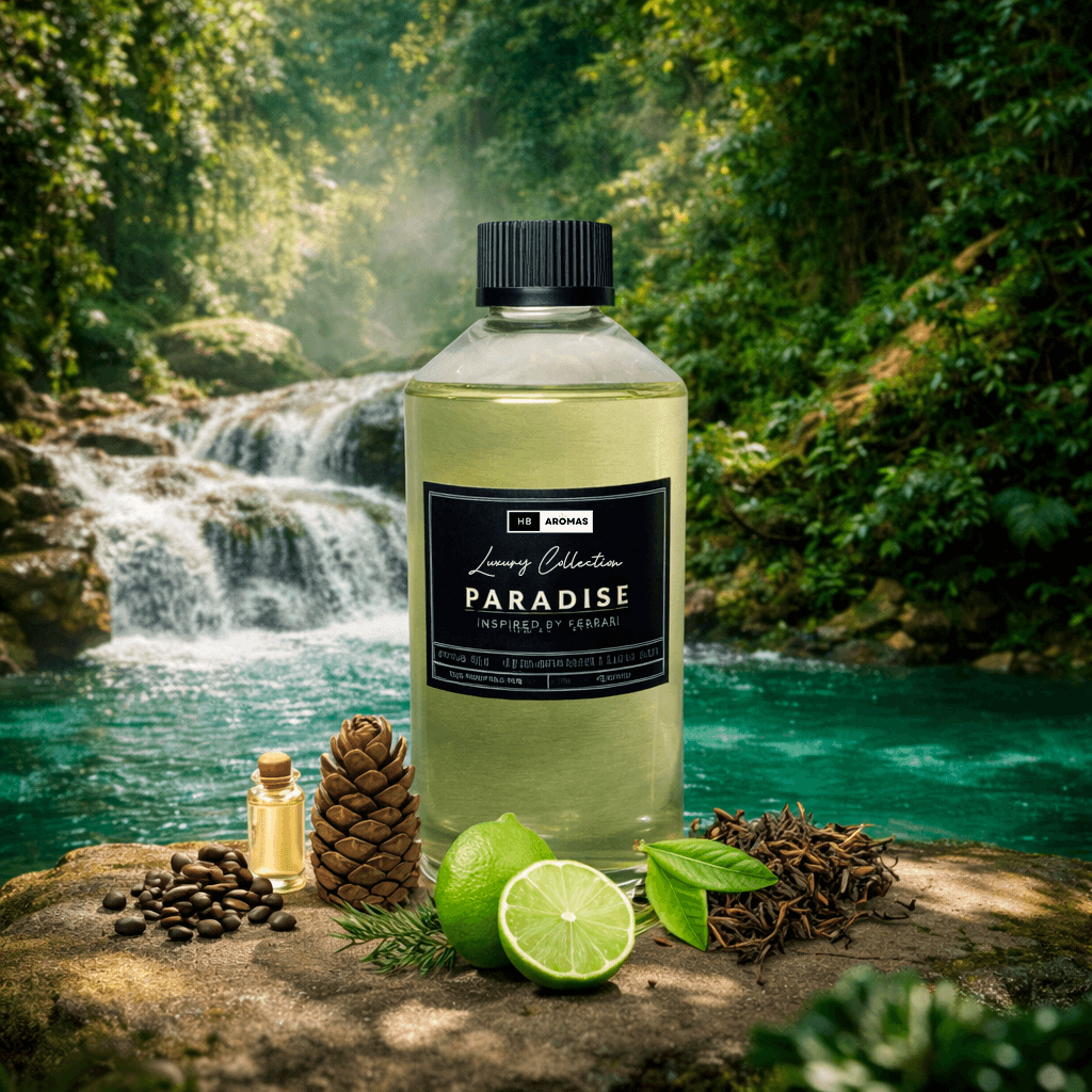 PARADISE scent oil in pet bottle