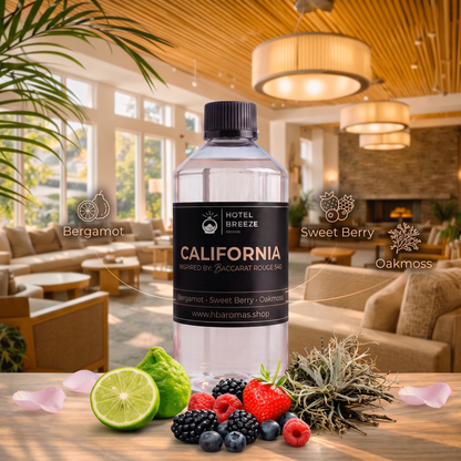 CALIFORNIA ► inspirada en: Baccarat Rouge