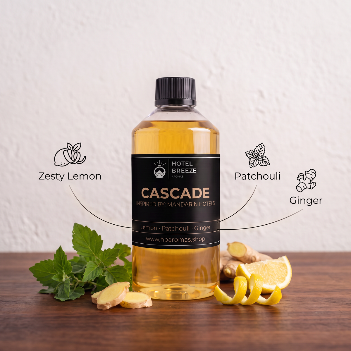 CASCADE ► inspired by: Mandarin Hotels®