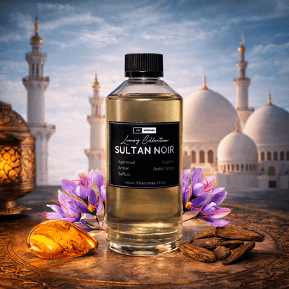 fresh sultan noir scent oil in pet bottle
