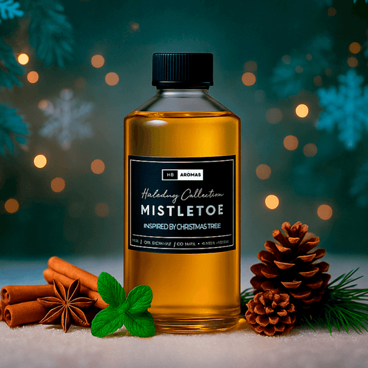 fresh christmas scent oil in pet bottle